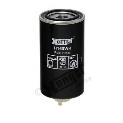 HENGST FILTER h169wk -  Топливный фильтр